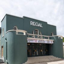 Outside of the Regal Cinema, Youghal, Co. Cork