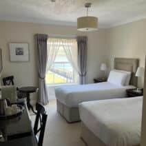 picture of two beds in a room