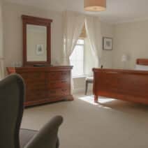 Junior Suite at The Walter Raleigh Hotel accommodate 2 people.